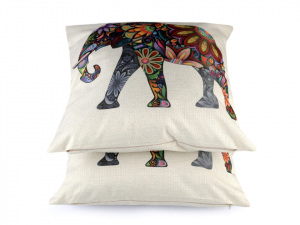 Povlak na polštář slon 44x44 cm
