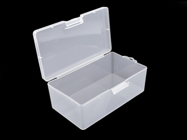 Plastový box / krabička se závěsem 6x8,8x15,5 cm