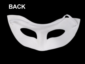 Maska na obličej k domalování, škraboška