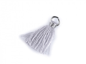 Mini střapec s očkem délka 10-13 mm