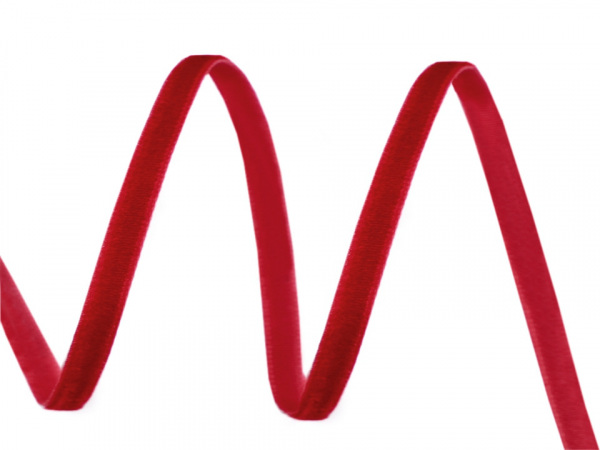 Sametová stuha šíře 4 mm