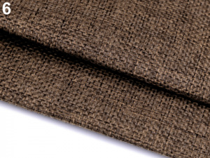 Imitace juty podlepená vlizelínem