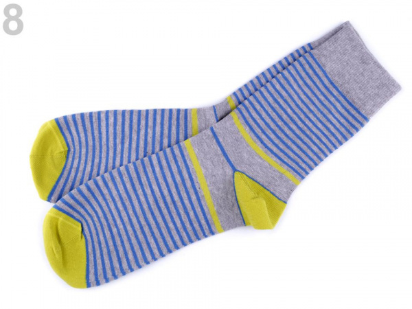 Pánské bavlněné ponožky barevné Wola