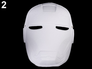 Karnevalová maska - škraboška k domalování