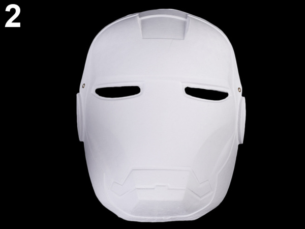 Karnevalová maska - škraboška k domalování