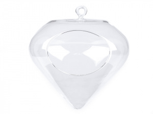 Skleněná kapka 15x15 cm aerárium