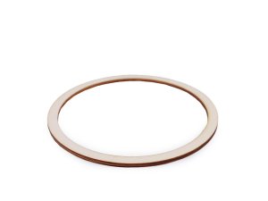 Dřevěný kruh Ø12 cm plochý