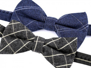 Bavlněný motýlek károvaný