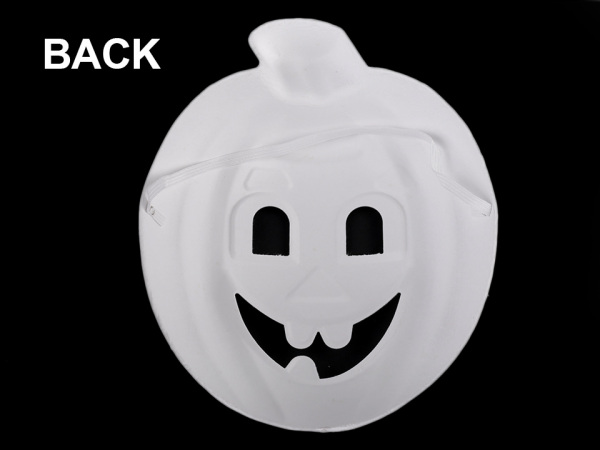 Maska na obličej k domalování dýně, Santa