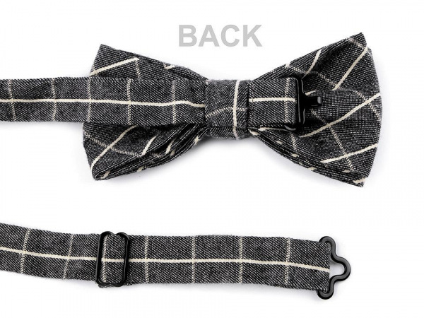 Bavlněný motýlek károvaný