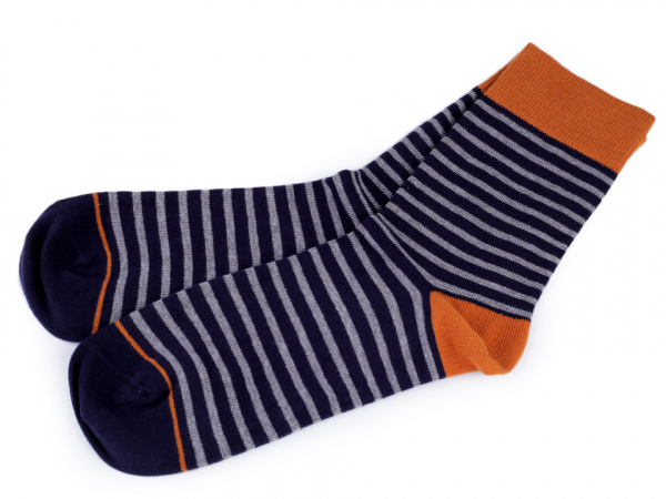 Pánské bavlněné ponožky barevné Wola