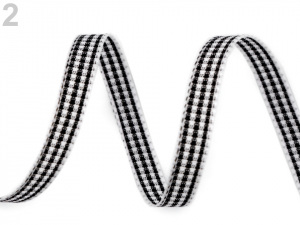 Károvaná stuha šíře 6 mm