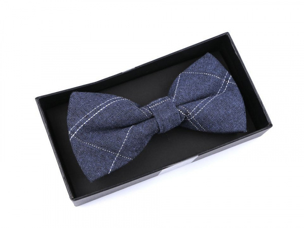 Bavlněný motýlek károvaný