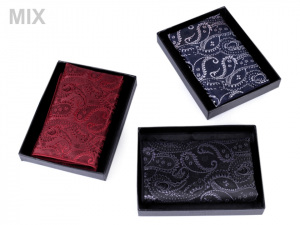 Kapesníček do saka paisley v krabičce