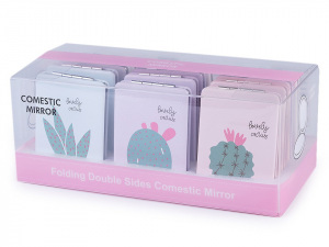 Kosmetické zrcátko kaktus