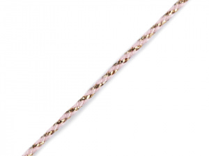 Lurexová šňůrka / provázek Ø1,5 mm