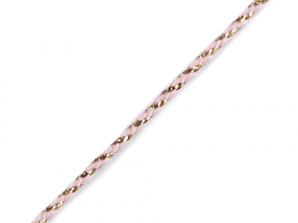 Lurexová šňůrka / provázek Ø1,5 mm