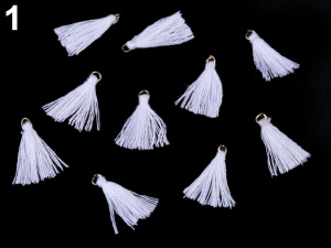 Střapec s očkem délka 10-18 mm