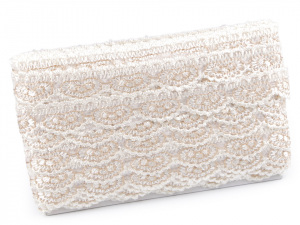 Vyšívaný prýmek na monofilu šíře 23 mm