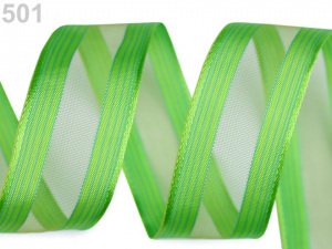 Stuha s drátem šíře 25 mm