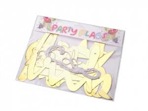 Párty dekorace / girlanda Happy Birthday