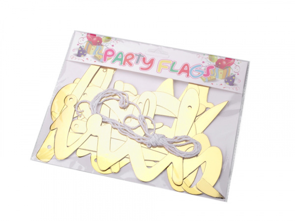 Párty dekorace / girlanda Happy Birthday