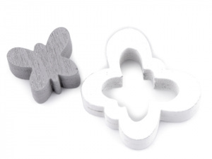 Dřevěný motýl dvoudílný