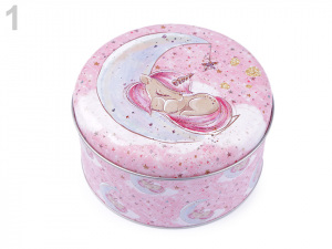 Plechová krabice malá - jednorožec, mořská panna