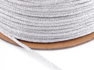 Lurexová šňůra / provázek Ø2 mm