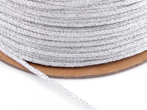 Lurexová šňůra / provázek Ø2 mm