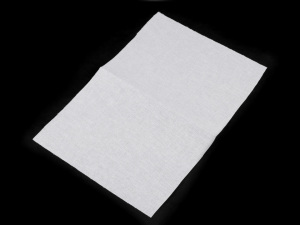 Vyšívací tkanina Panamka bílá 20x30 cm