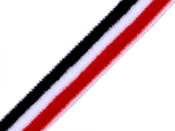 Lampas / oděvní stuha sametová šíře 10 mm