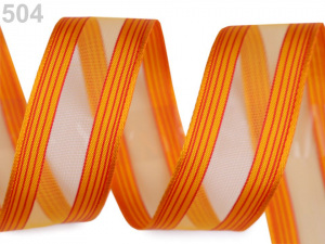 Stuha s drátem šíře 25 mm