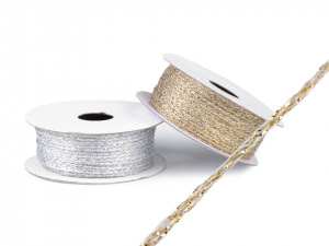 Lurexová šňůrka / provázek Ø1 mm