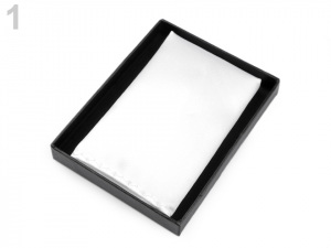 Saténový kapesníček do saka v krabičce