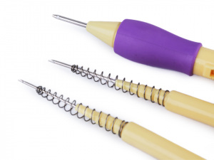 Dutá jehla / vyšívací pero - sada na vyšívání