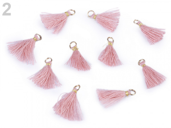 Střapec s očkem délka 10-18 mm