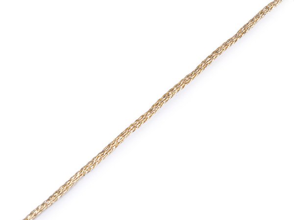 Lurexová šňůrka / provázek Ø1 mm