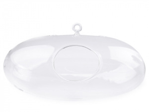 Skleněné aerárium 13x25 cm velké 2. jakost