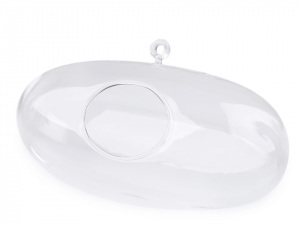 Skleněné aerárium 13x25 cm velké 2. jakost