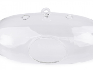 Skleněné aerárium 13x25 cm velké 2. jakost