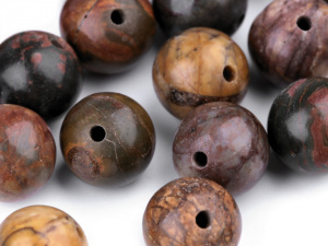 Minerálové korálky Jaspis mocca Ø8 mm