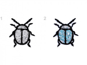 Nažehlovačka brouk s kamínky