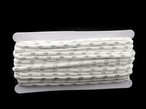 Pruženka ramínková / oděvní srdce šíře 5 mm