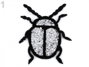 Nažehlovačka brouk s kamínky