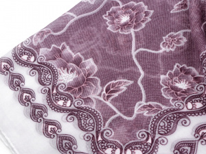 Šála s květy 65x180 cm