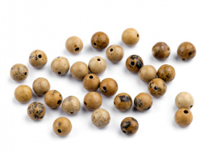 Minerálové korálky Jaspis pískový Ø6 mm