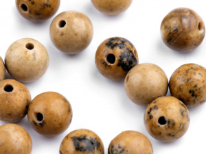 Minerálové korálky Jaspis pískový Ø6 mm