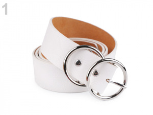 Kožený pásek šíře 3,5 cm