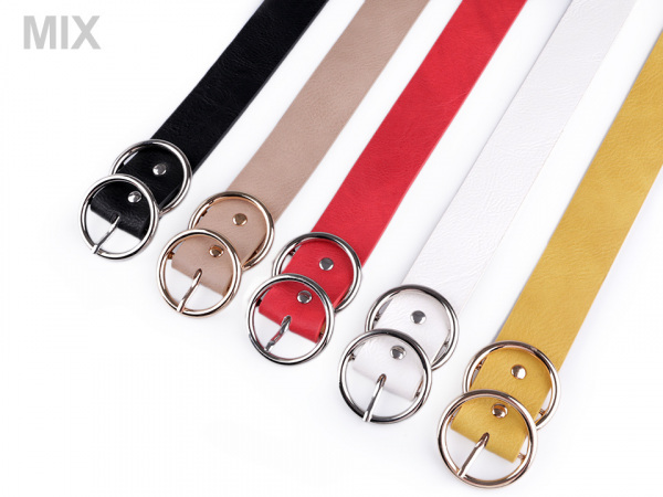 Kožený pásek šíře 3,5 cm